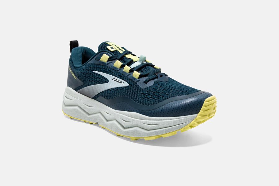 Caldera 5 Trail Brooks Running Shoes NZ Womens - Navy - DLPXKQ-851